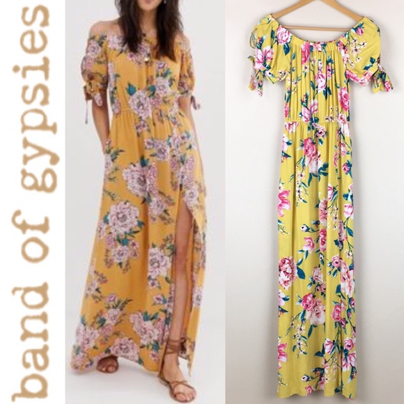 band of gypsies floral dress
